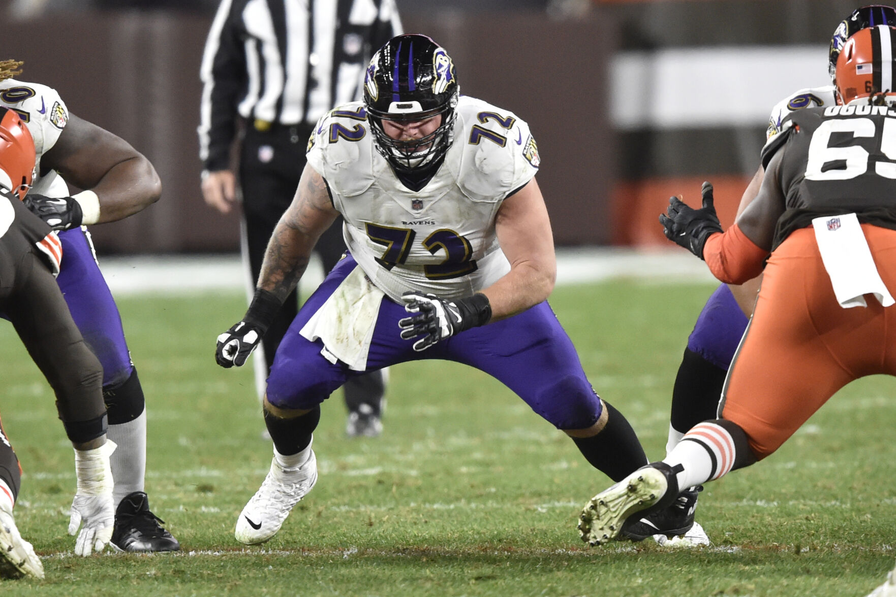 Baltimore Ravens OG Ben Powers (OU)